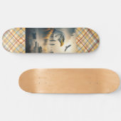 American Eagle Nature Plaid Persoonlijk Skateboard (Horizontaal)