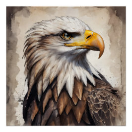 American Eagle no 7 Glanzend Poster