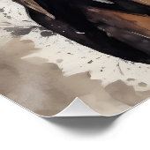 American Eagle no 7 Glanzend Poster (Hoek)