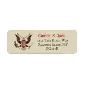 American Eagle Patriot-label Etiket (Voorkant)