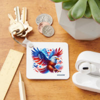American Eagle Patriotic Design rood wit blauw
