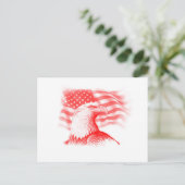 American Eagle Post Kaart (Staand voorkant)
