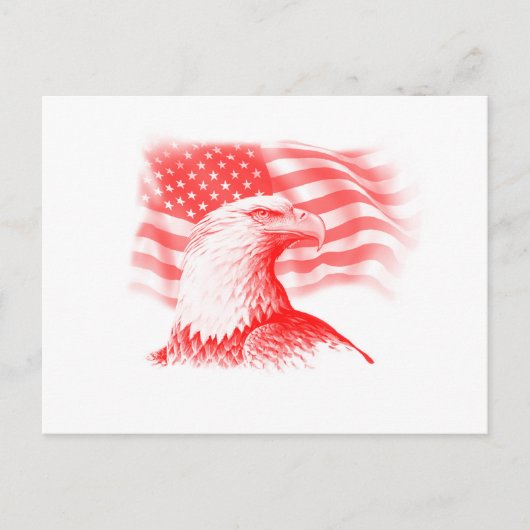 American Eagle Post Kaart (Voorkant)