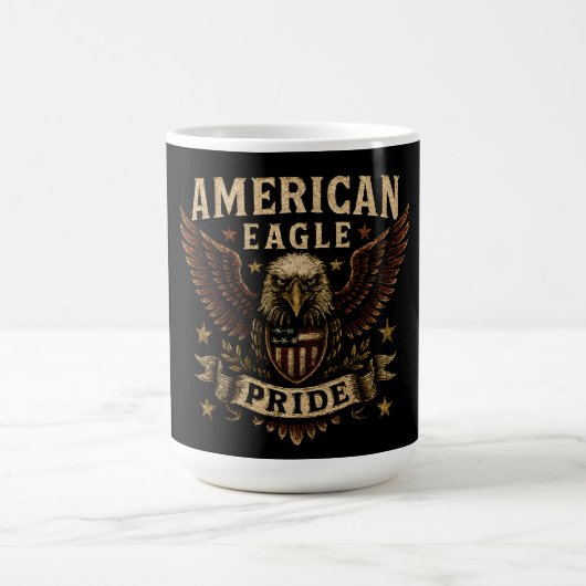 American Eagle Pride – Bold USA Freedom Koffiemok (Center)