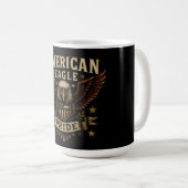 American Eagle Pride – Bold USA Freedom Koffiemok (Voorkant rechts)