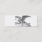 American Eagle Profile Card Mini Visitekaartje (Achterkant)