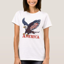 American Eagle Rood, Blauw en Wit