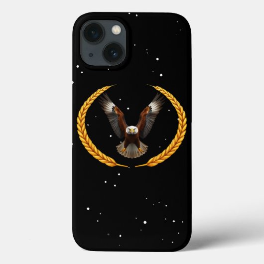 American Eagle Soaring | patriottische krans Case-Mate iPhone Case (Achterkant)