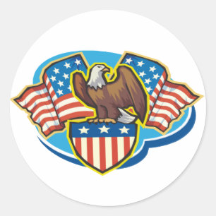 American Eagle Sticker