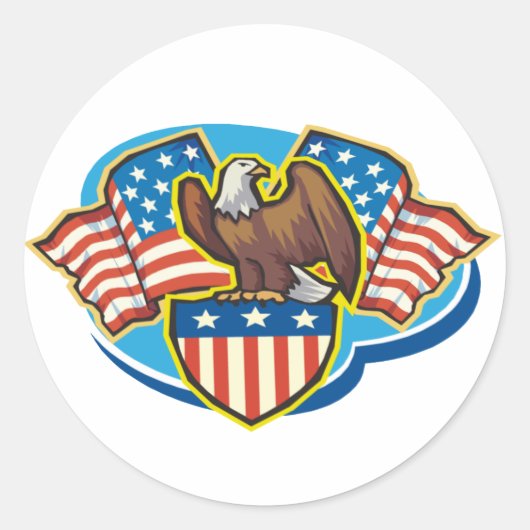 American Eagle Sticker (Voorkant)