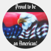 American Eagle Sticker (Voorkant)