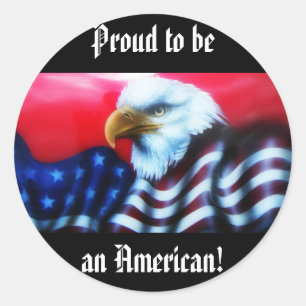 American Eagle Sticker