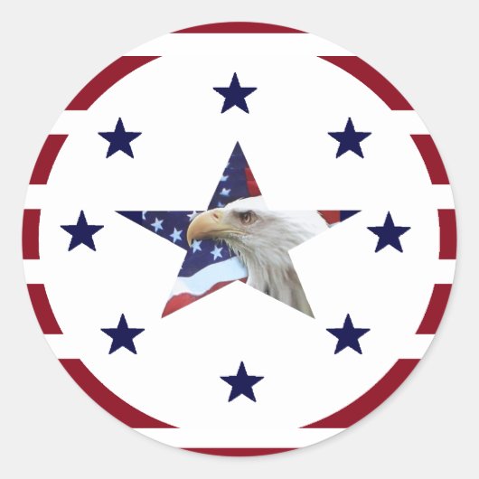 AMERICAN EAGLE STICKERS (Voorkant)