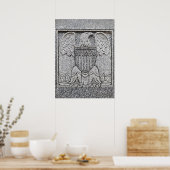 American Eagle Stone Poster (Keuken)