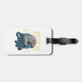 American Eagle Superior Kwaliteit  Patriottisch Bagagelabel (Achterkant horizontaal)