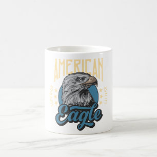 American Eagle Superior Kwaliteit  Patriottisch Koffiemok