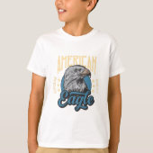 American Eagle Superior Kwaliteit  Patriottisch T-shirt (Voorkant)