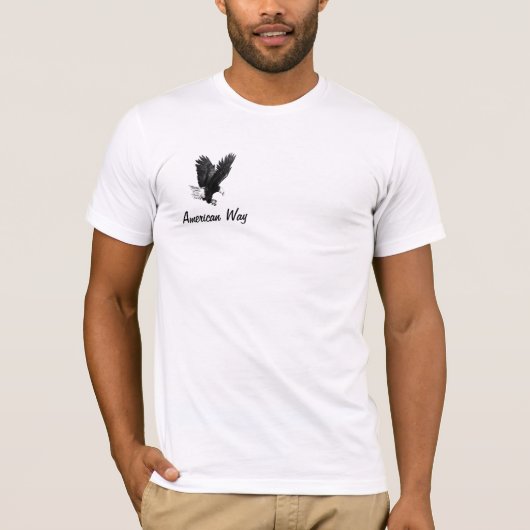 American Eagle t-shirt voor mannen (Voorkant)