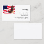 American Eagle Thema Visitekaartje (Voorkant / Achterkant)