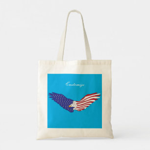 American Eagle Thunder_Cove Patriotic op 4 juli Tote Bag