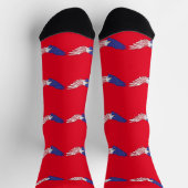 American Eagle Thunder_Cove Patriottisch 4 juli Sokken (Top)