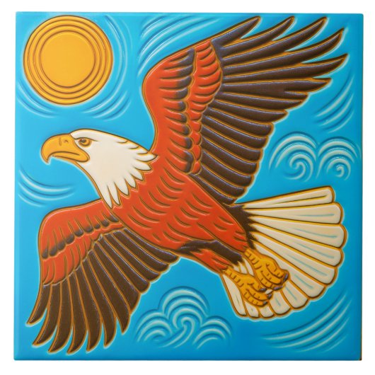 American Eagle Tile Tegeltje (Voorkant)