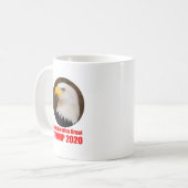 American Eagle Trump 2020 Koffiemok (Voorkant links)