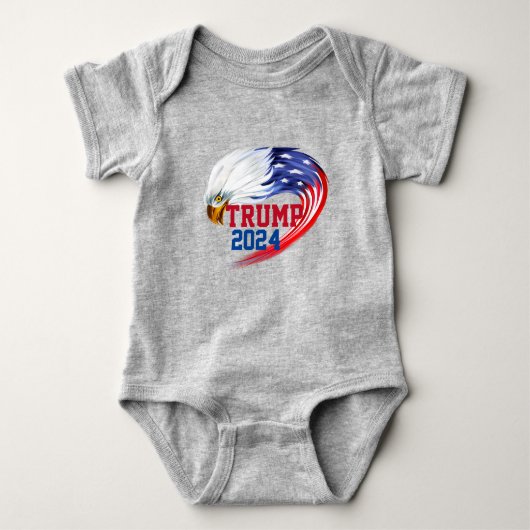 American Eagle Trump 2024 Baby Bodysuit (Voorkant)
