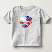 American Eagle Trump 2024 Kinder Shirts (Voorkant)