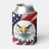 American Eagle, USA, op 4 juli, Blikjeskoeler (Blikje Voorkant)