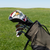 American Eagle, Verenigde Staten, 4 juli, Golf Hea Golfheadcover (Insitu)