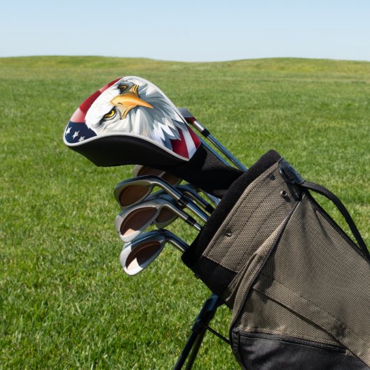 American Eagle, Verenigde Staten, 4 juli, Golf Hea Golfheadcover (Insitu)