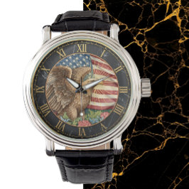  American Eagle Watch, Amerikaanse vlag / Verenigd Horloge