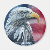 American Eagle Weeps Magneet (Voorkant)