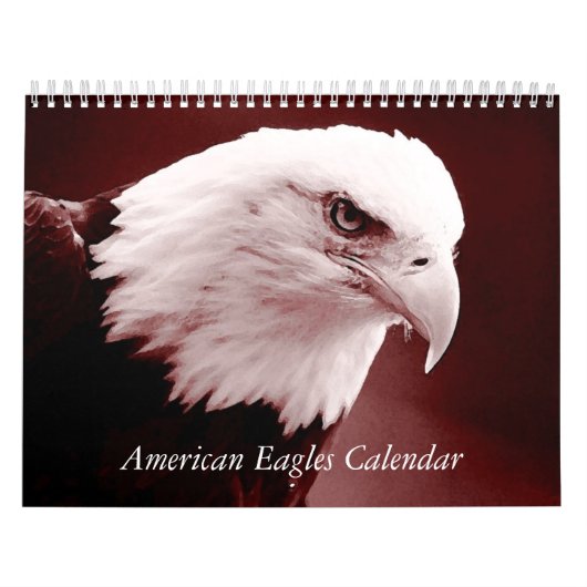 American Eagles - Vogels & Dieren Kunst Kalender (Hoes)