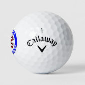 American EMS Callaway Warbird Golfballen (Logo)