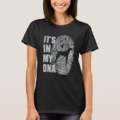 American English Coonhound DNA Dog Mom Dad Dog T-shirt (Voorkant)