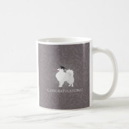 American Eskimo Dog Afstuderen Design Koffiemok