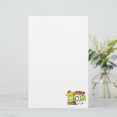 American Eskimo Dog Agility Briefpapier (Staand voorkant)