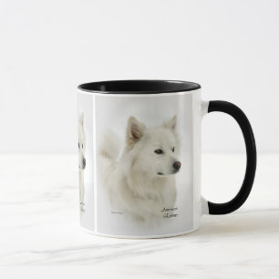 American Eskimo Dog Art Gifts Mok