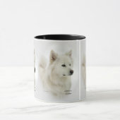 American Eskimo Dog Art Gifts Mok (Midden)