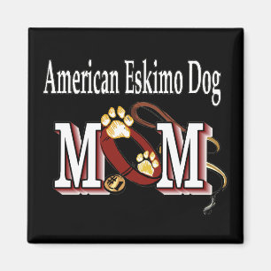 American Eskimo Dog MOM Magneet