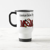 American Eskimo Dog MOM Reisbeker (Links)