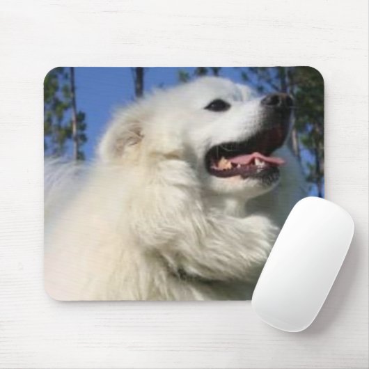 American Eskimo Dog Mousepad Muismat (Met muis)