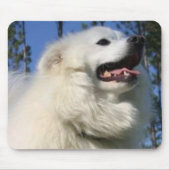 American Eskimo Dog Mousepad Muismat (Voorkant)