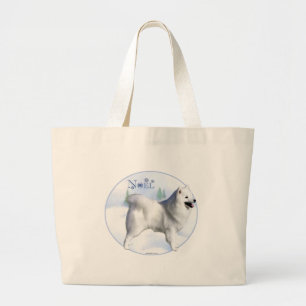 American Eskimo Dog Noel Grote Tote Bag
