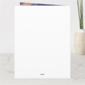 American Eskimo Dog on Paddle: Een Schilderachtig  Kaart (Achterkant)