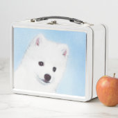 American Eskimo Dog Painting - Original Dog Art (In situ)