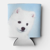 American Eskimo Dog Painting - Original Dog Art Blikjeskoeler (Voorkant)