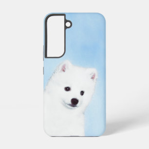 American Eskimo Dog Painting - Original Dog Art Samsung Galaxy Hoesje